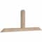 Ekena Millwork Portland Smooth Timber Gable Bracket, Douglas Fir, 60"W x 22"H x 3 1/2"D x 3 1/2"F, 9/12 Pitch GBW060X22X0404POR00SDF - alternate 5